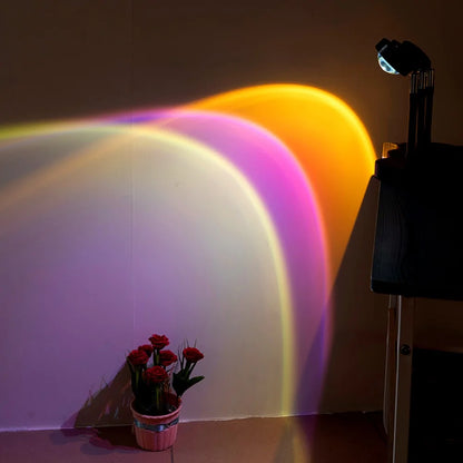 Rainbow Sunset LED Projector