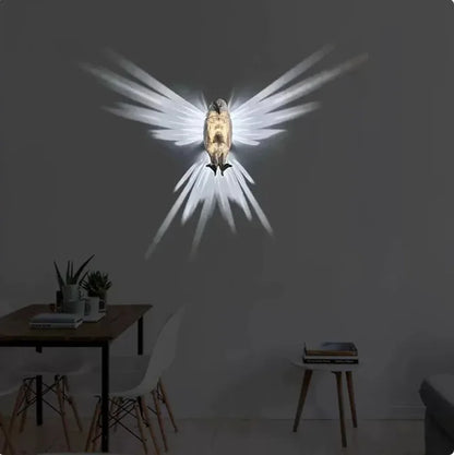 Bird Shape 3D Wall Lamp